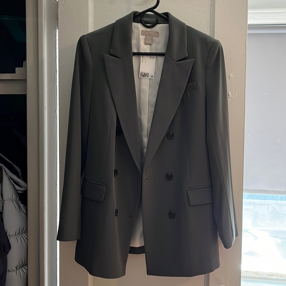 H&M Double Breasted Blazer